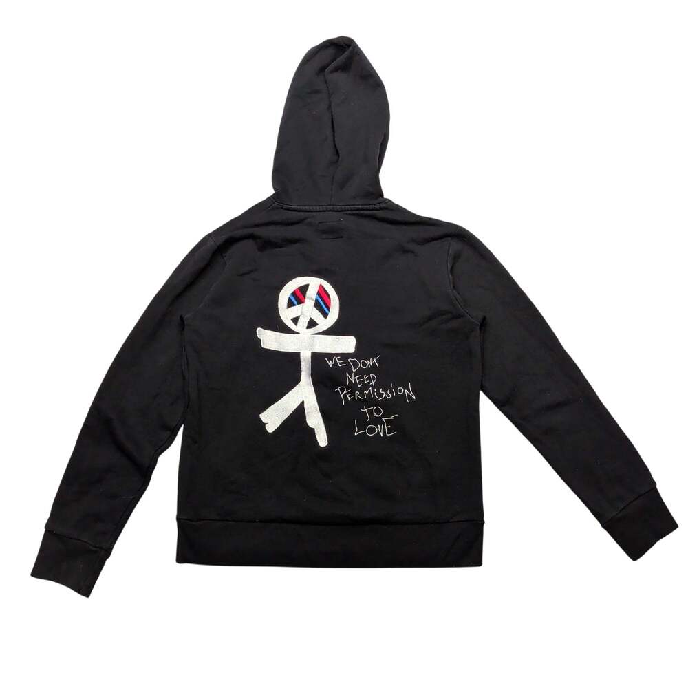 Zadig & Voltaire x Jagger Snow Moss Zip Evan Ross Hoodie XS Ashlee Simpson